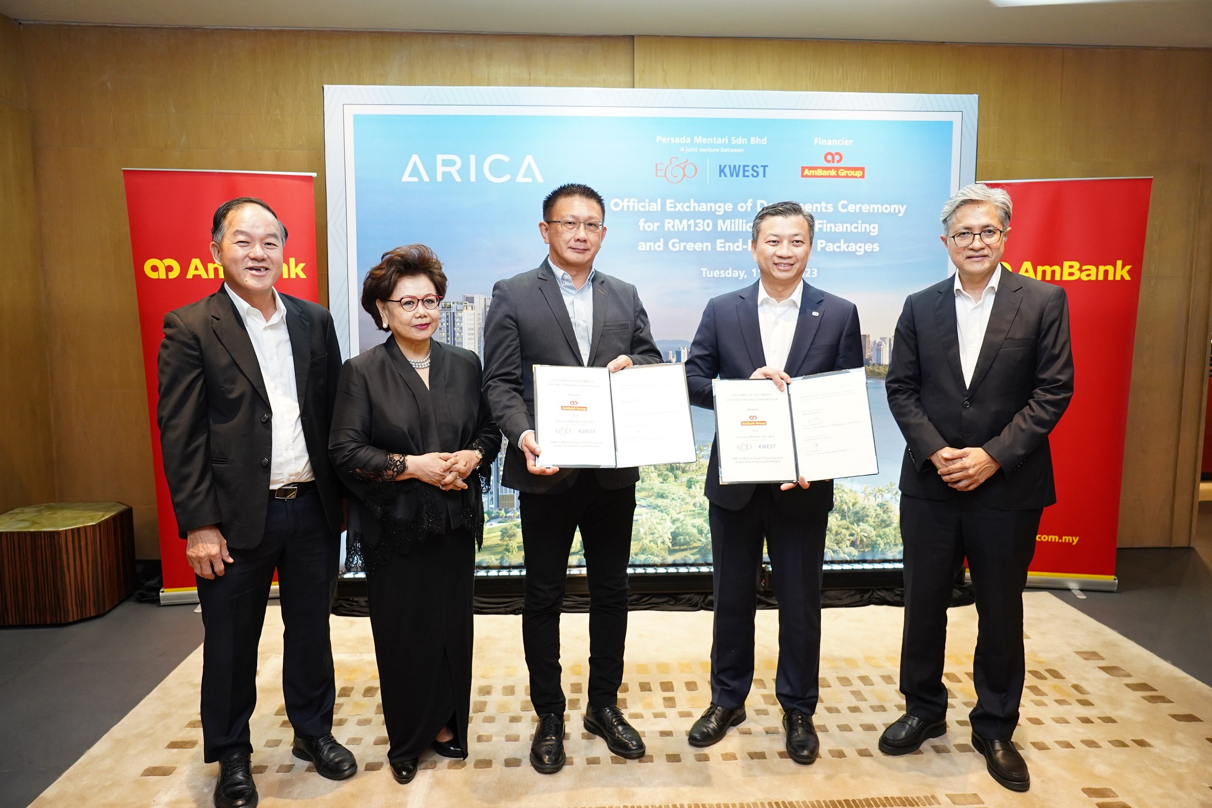 AmBank and PMSB sign financing facilities for award winning green project in Penang