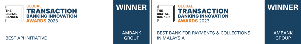 AmBank Wins Best Bank for API Initiative and Best Bank for Payments and Collections in Malaysia