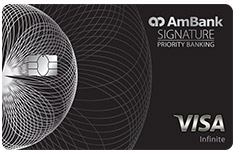 AmBank SIGNATURE Priority Banking Visa Infinite Credit Card-i