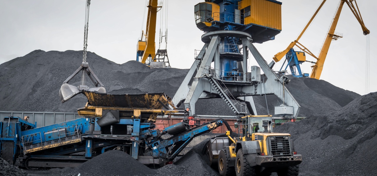 Thermal Coal Mining Banner